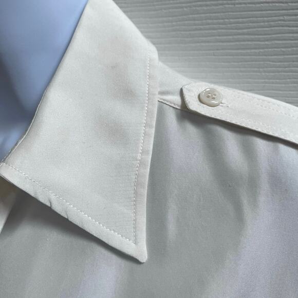 Zara Into The Classics Imperfection Mulberry Silk Button Down Blouse Oversize XS - Picture 7 of 15